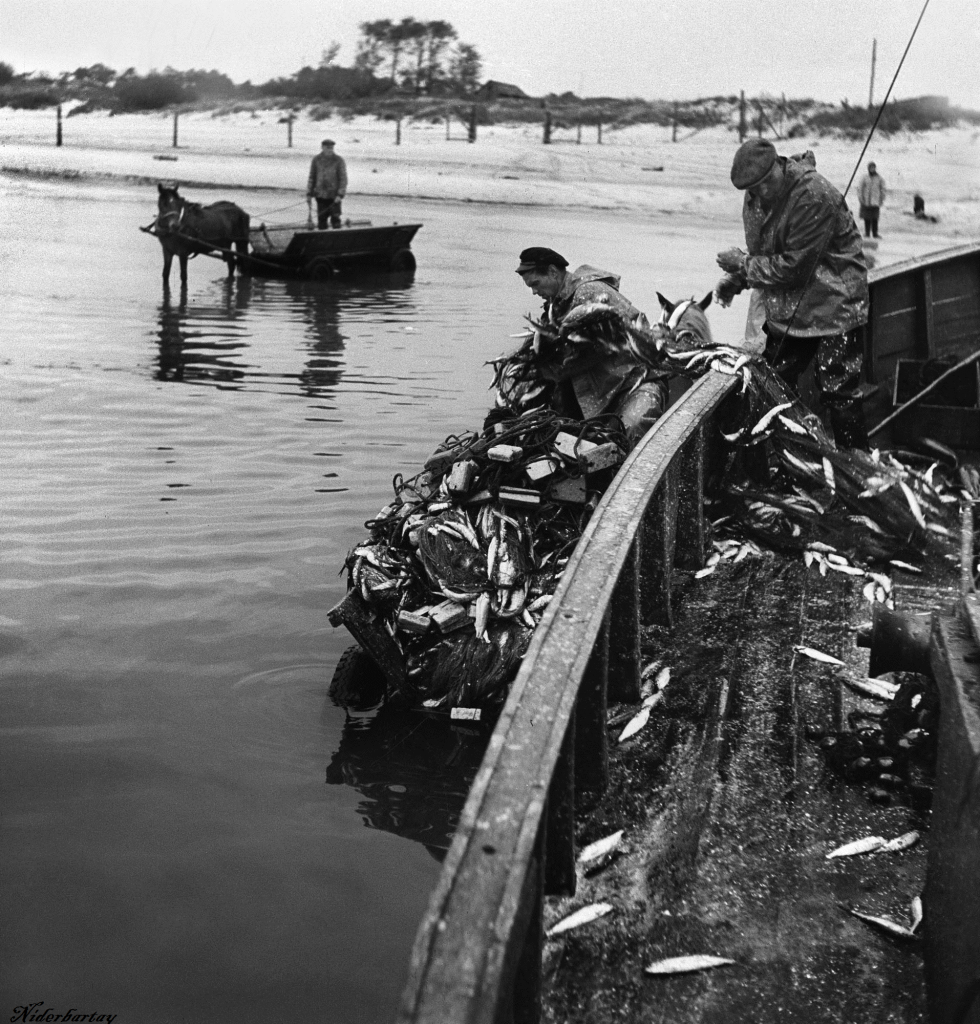 Jūrmalciema zvejnieki ap 19070.gadu